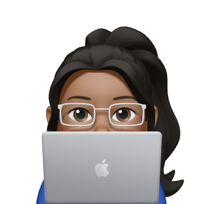 Anisha Latchman Memoji.