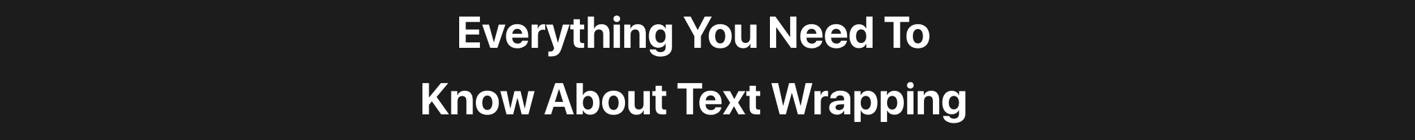 Example heading with text-wrap: balanced applied.